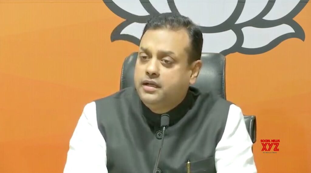 New Delhi: Sambit Patra addresses a press conference #Gallery - Social News XYZ