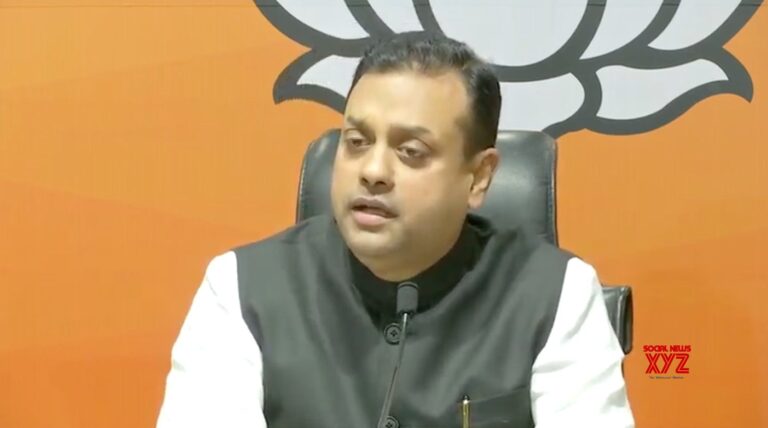 New Delhi: Sambit Patra addresses a press conference #Gallery - Social News XYZ